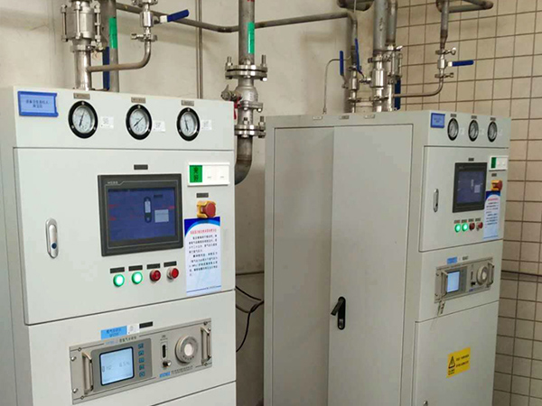 Full-automatic hydrogen and nitrogen distribution equipment