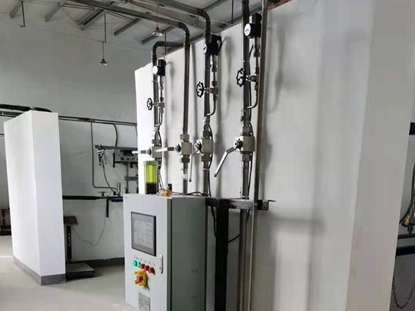 Automatic argon and carbon dioxide gas distribution equipment